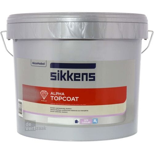 Sikkens Alpha Topcoat 5 Liter 100% Wit