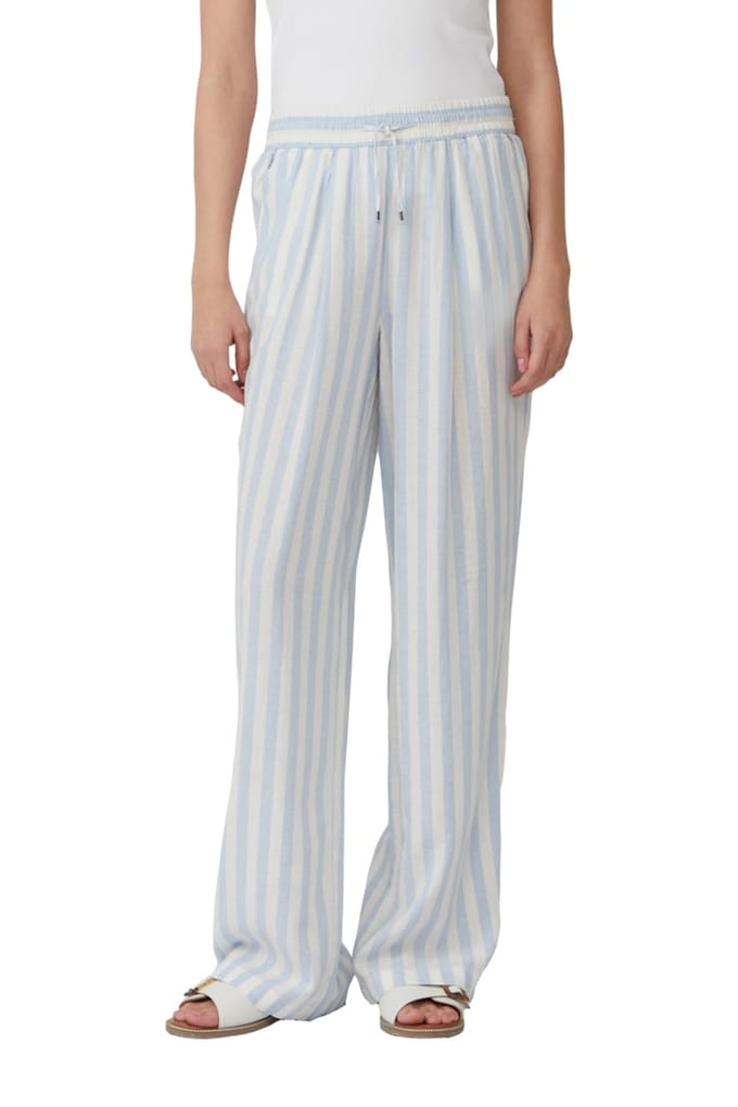 s.Oliver  Pants Blue Light Größe: W46 | Ausgestellte Hosen Outlet | Damen | Blau
