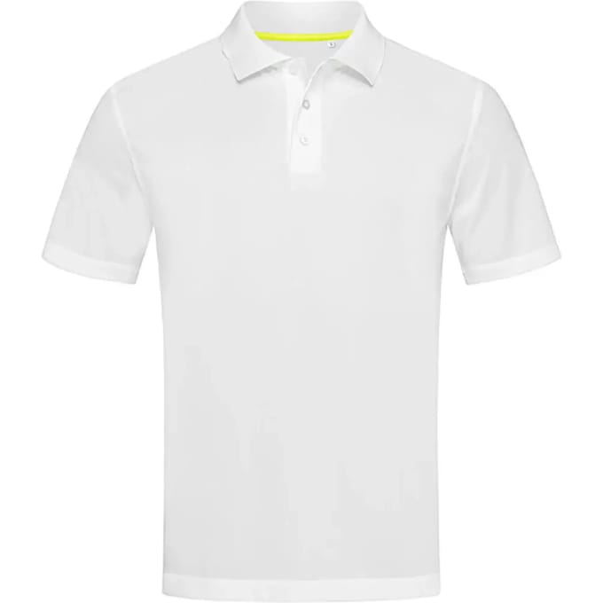 Stedman - Active 140 Polo - White maat M