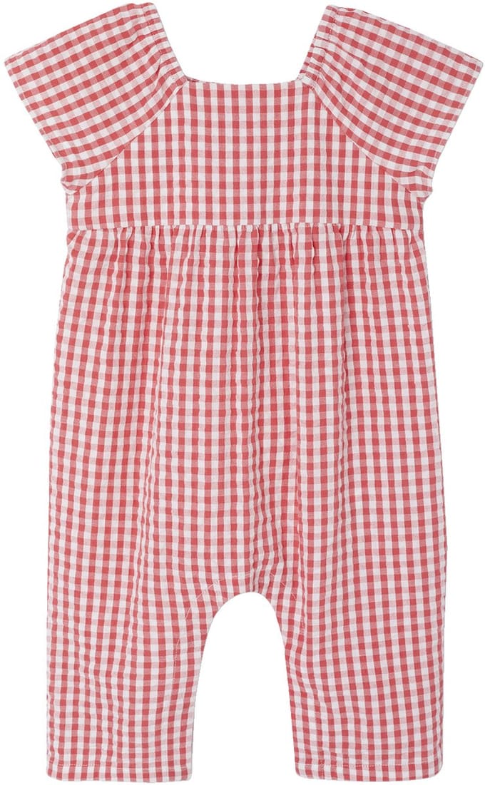 Vertbaudet Meisjes jumpsuit met vlindermouwen