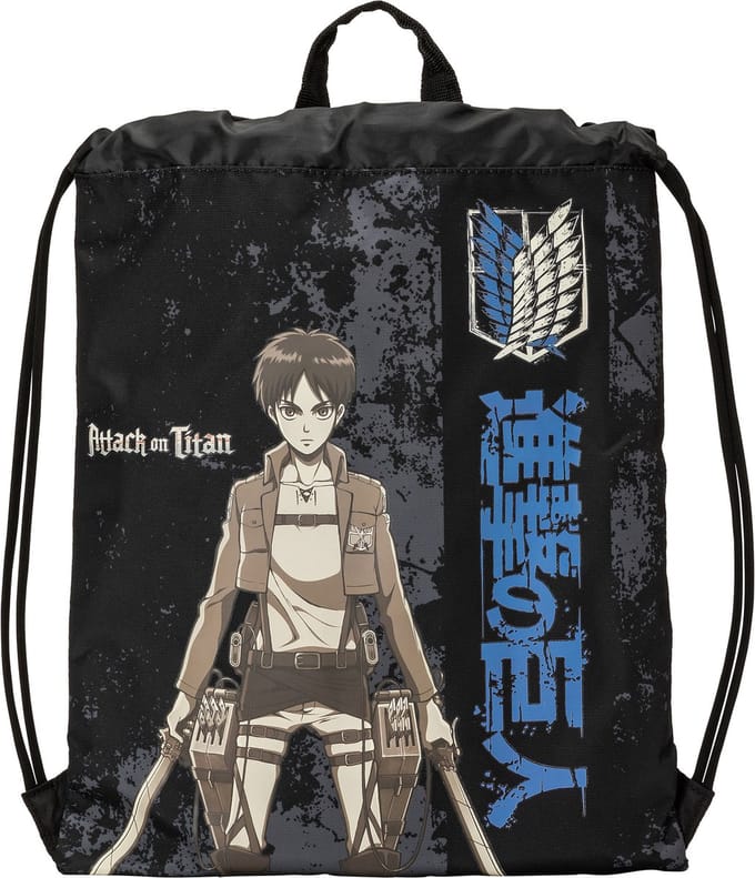 Comix Gymbag Attack on Titan - 42 x 34 cm - Polyester