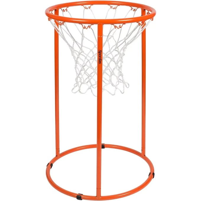 Spordas basketbalring voor kinderen - lichtgewicht en draagbaar.