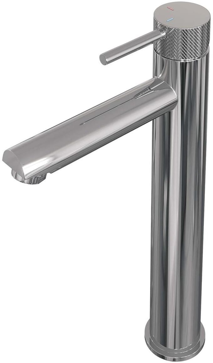 Brauer Chrome Carving Verhoogde Opbouw Wastafelmengkraan Model A Chroom