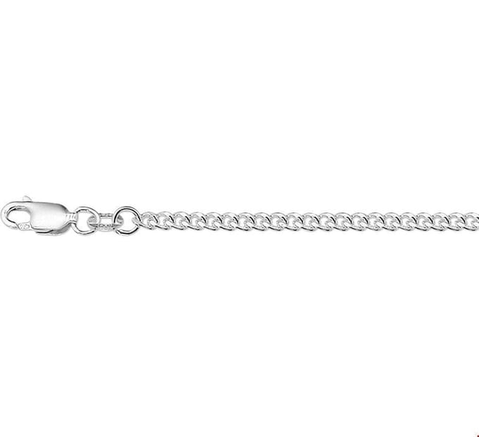 Zilveren Collier gourmet 2.6 1002169 50 cm