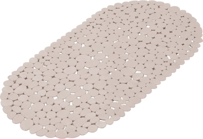 Wicotex - Badmat Antislip - Kleur Taupe - Afmeting 36x69cm