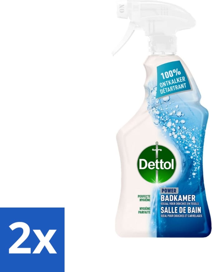 Dettol Badkamerreiniger 500 ml - Voordeelverpakking - 2 stuks