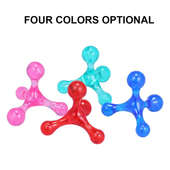 Trigger Point Reflexologie Body Massager 4 Manieren Massage Tool roze