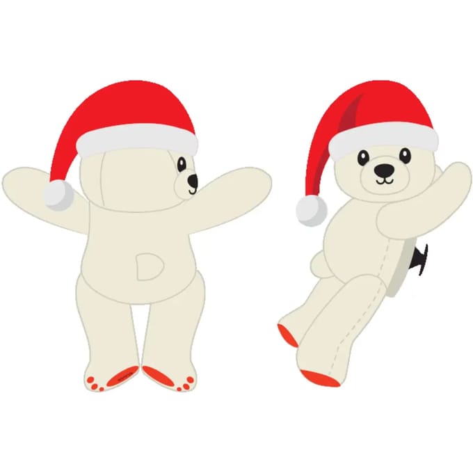 Jibbitz Crocs Huggitz Holiday Bear