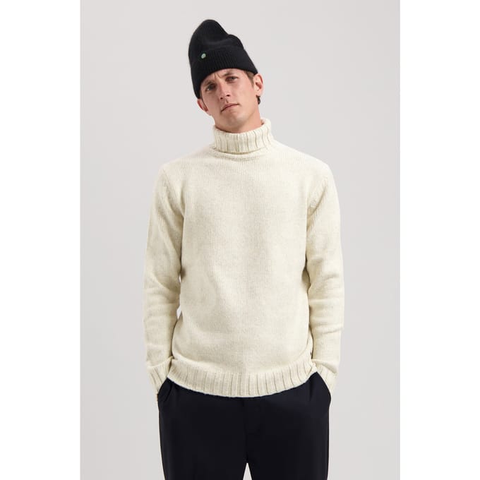 Dstrezzed Ds_ove Turtleneck Offwhite Maat: XXL | Coltruien Outlet | Heren | Wit