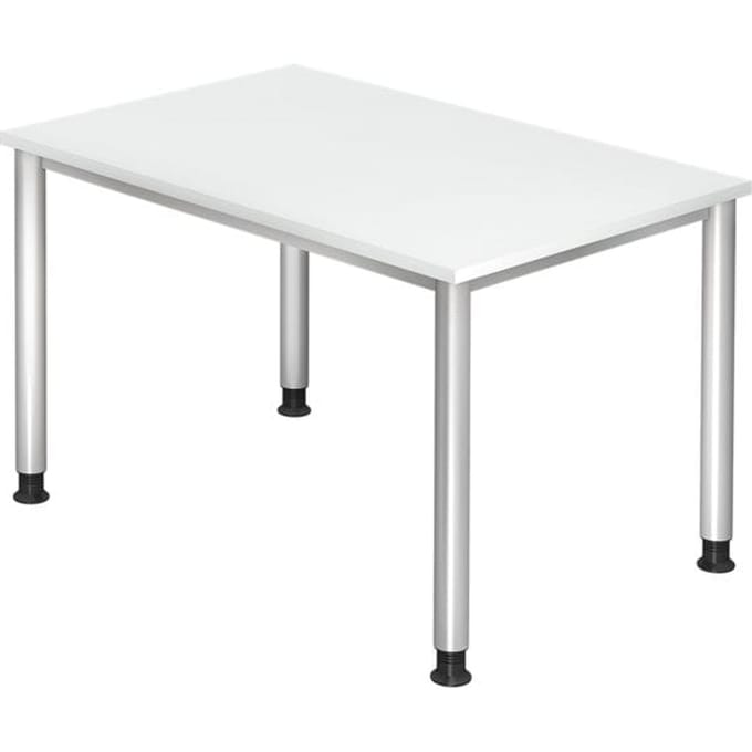 HILO 12 S | Bureau - Wit 120x80 Tafelhoogte I In hoogte verstelbaar