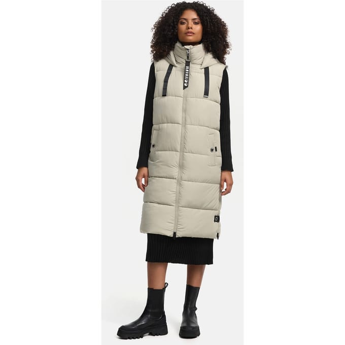 Gewatteerd & Winddicht Navahoo Schnuffelchen - Bodywarmer - Volwassen - Waterafstotend - Grijs - M