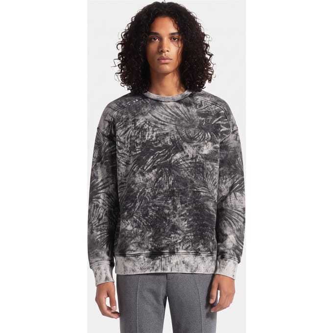 IRO Paris Timmi Sweat Black Holographic Größe: M | Pullover Outlet | Herren | Schwarz