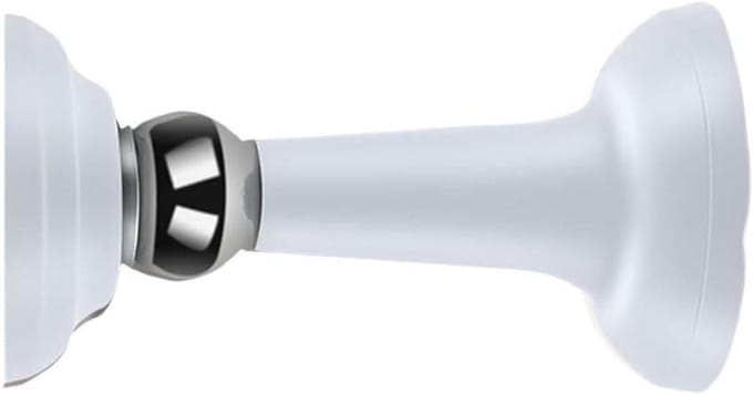 Magnetische Deurstopper - Deurhouder Deurvanger - Voorkom Deurklappen - Sterke Magneet - 10 x 5 x 5 cm - Wit