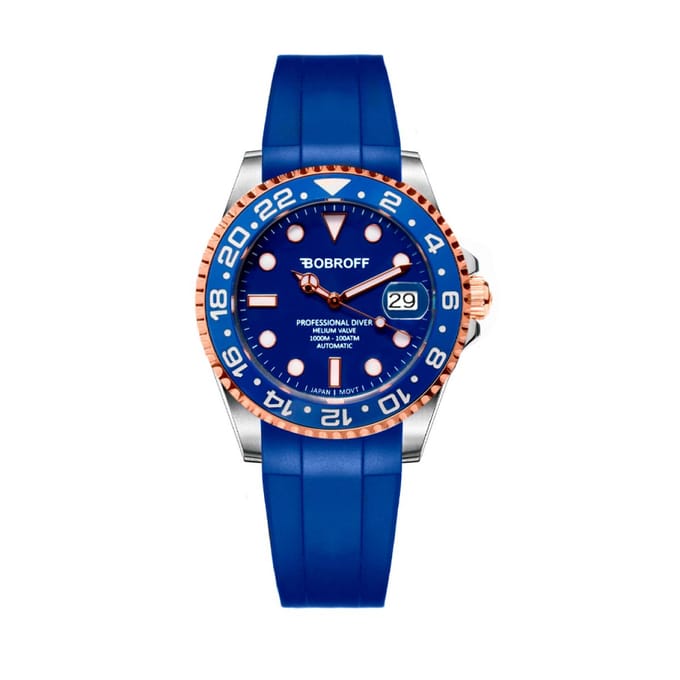 Outlet Special - Bobroff BF0006-CA Horloge Automatic 41mm 100 ATM