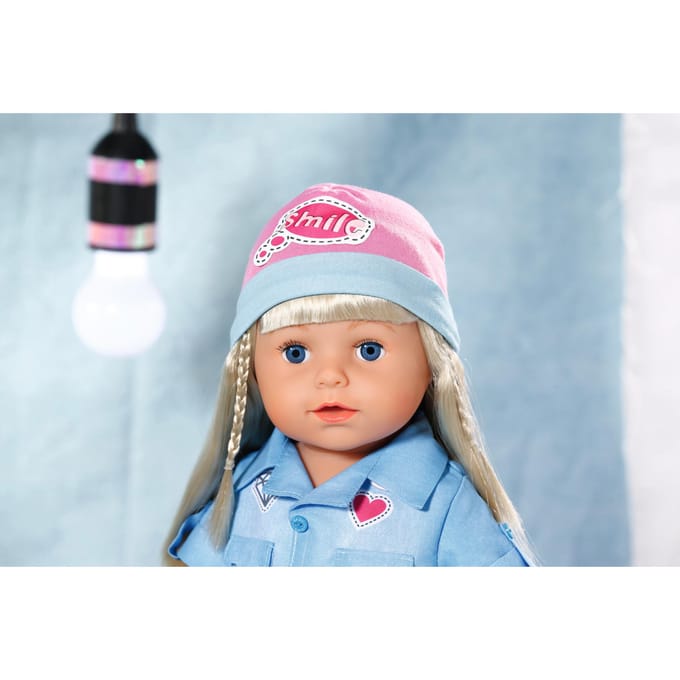 BABY born Deluxe Jeansjurk - Poppenkleding 43 cm