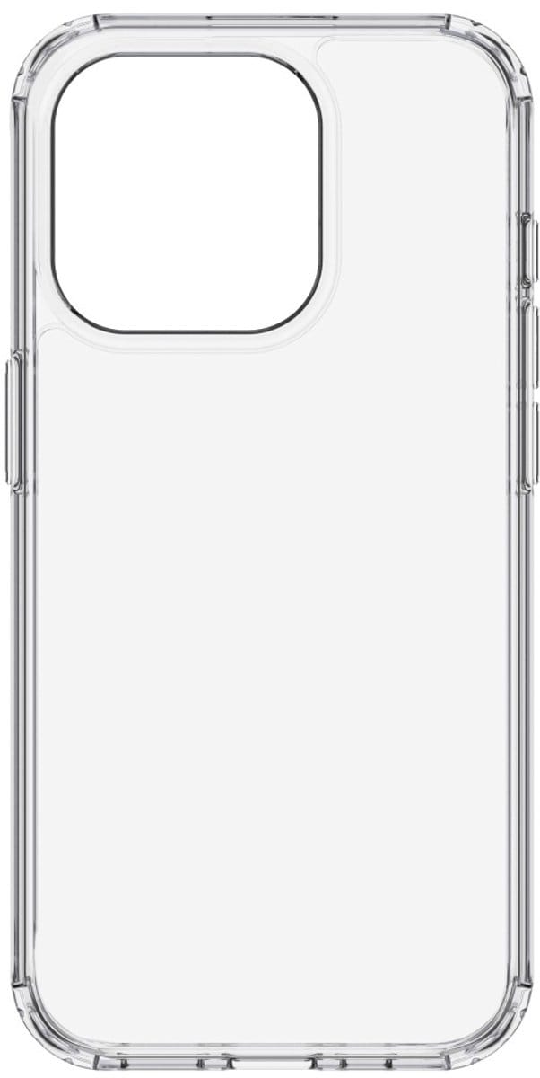 Black rock hoesje geschikt voor Iphone 16 Pro - Clear protection - Transparant