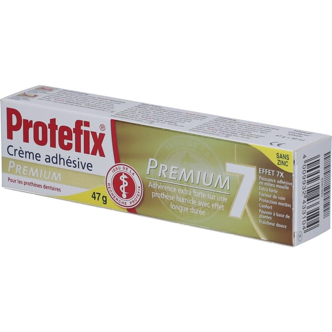Protefix Kleefcrème Premium | Extra sterke fixatie voor uw prothese 47 Crème
