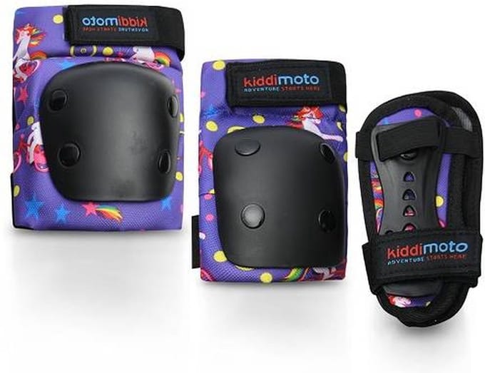 KIDDIMOTO padset - Kinderen - Unicorn - Paars - Medium