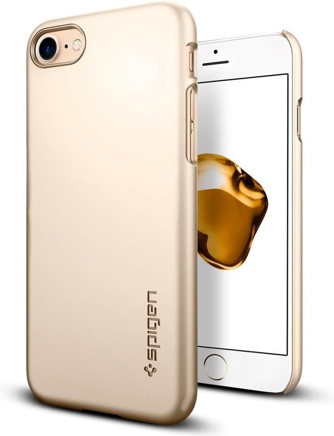 Spigen Thin Fit Case Apple iPhone 7 Plus / 8 Plus Goud