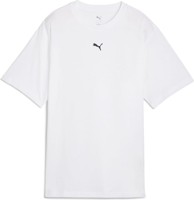 PUMA ESS Relaxed Tee Dames T-shirt - PUMA White