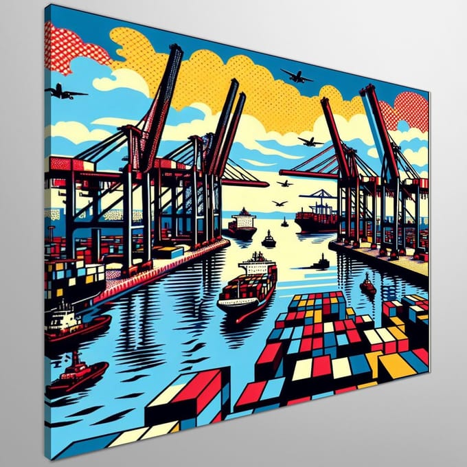 Kunstprint | Wanddecoratie | Canvas | 100 × 100 cm