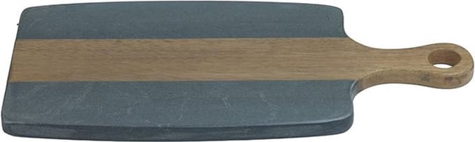 Fugurato Marmeren Snijplank - Zwart/Hout
