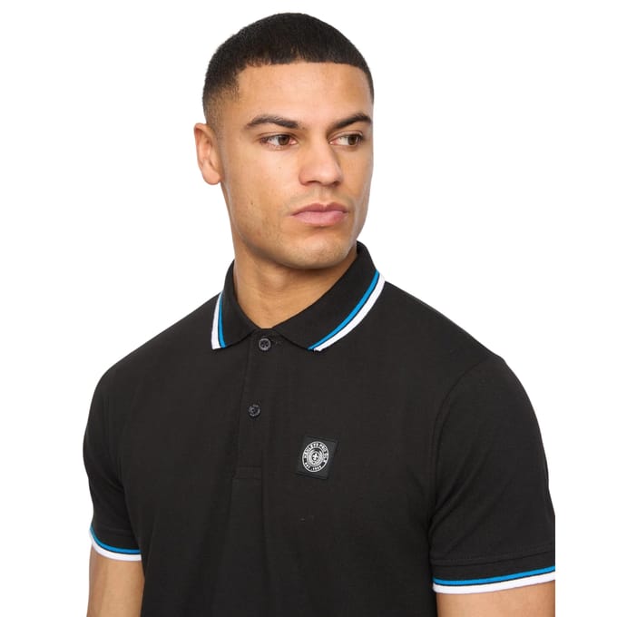 Henleys Heren Henalpha Poloshirt (Zwart)