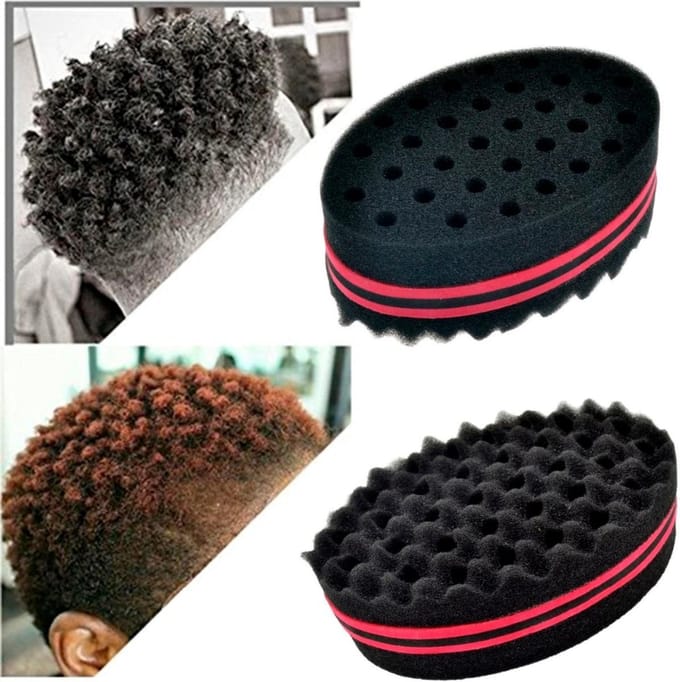 *** Twist Afro Borstel Spons - Afro Stijl Haar - van Heble® ***