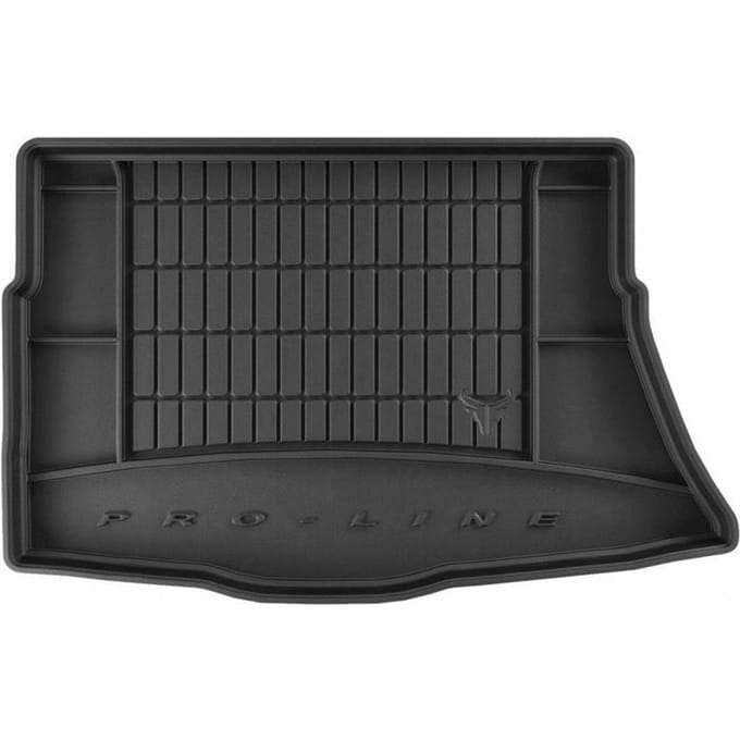 FROGUM Kofferbakmat - Rubber - Geschikt voor KIA CEED II (2012-2018) - Hatchback - Organizer functie - Zwart