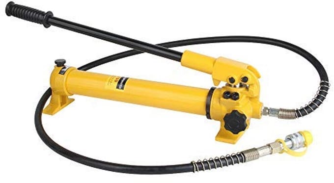Hydraulische handpomp 700 Bar voor 4- en 10 ton cilinders