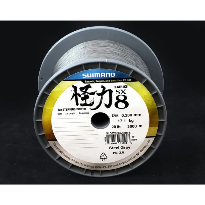 Vlecht Shimano Kairiki 8 3000m