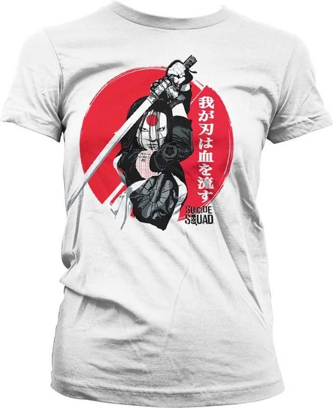 DC Comics Suicide Squad Dames Tshirt -XXL- Katana Wit