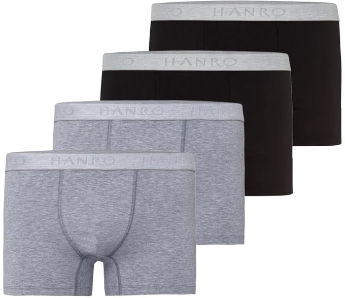 Hanro Heren retro short / pant 4 pack Cotton Essentials