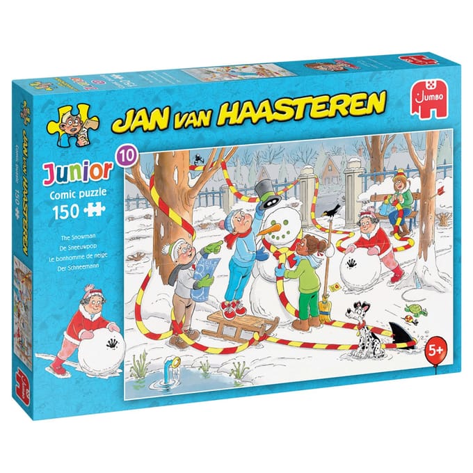 Jumbo Jan van Haasteren Junior 10 Sneeuwpop 150 stukjes Kinderpuzzels