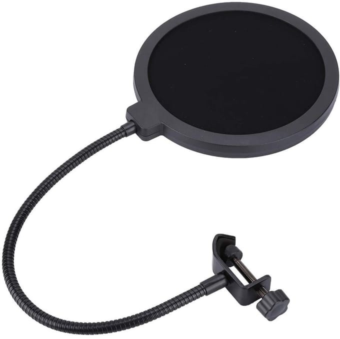 Shield Mic Filter - Professionele Pop Filter voor Microfoon met Flexibele Gooseneck