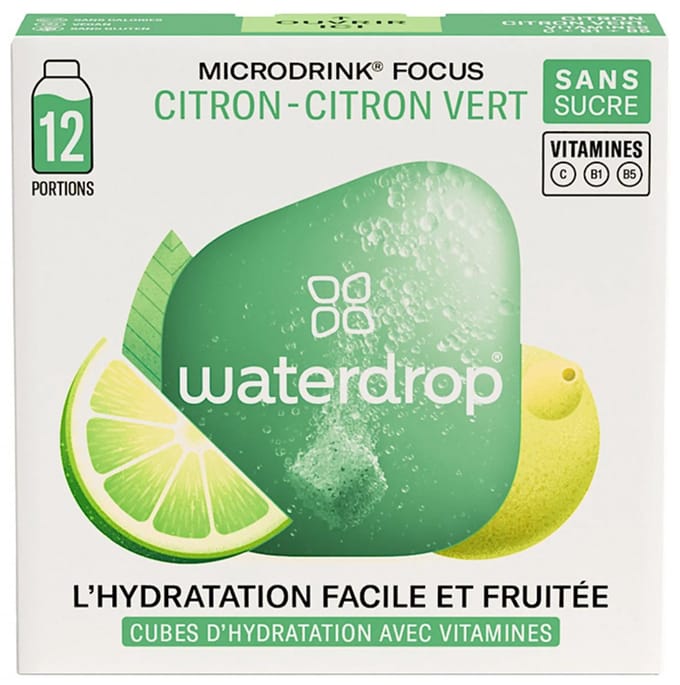 Waterdrop Microdrink 12 Porties (Smaak : Citroen)
