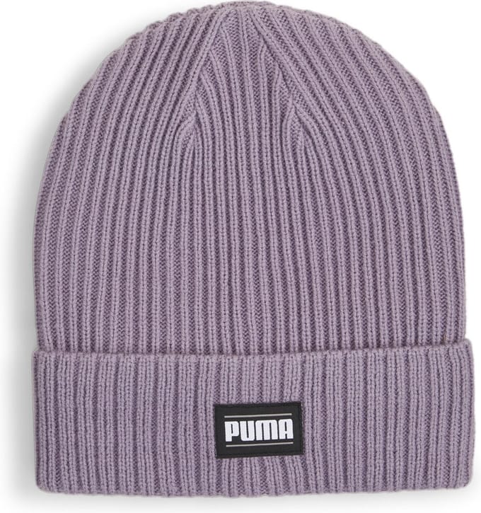 PUMA - ribbed classic cuff beanie - Hoed - Paars