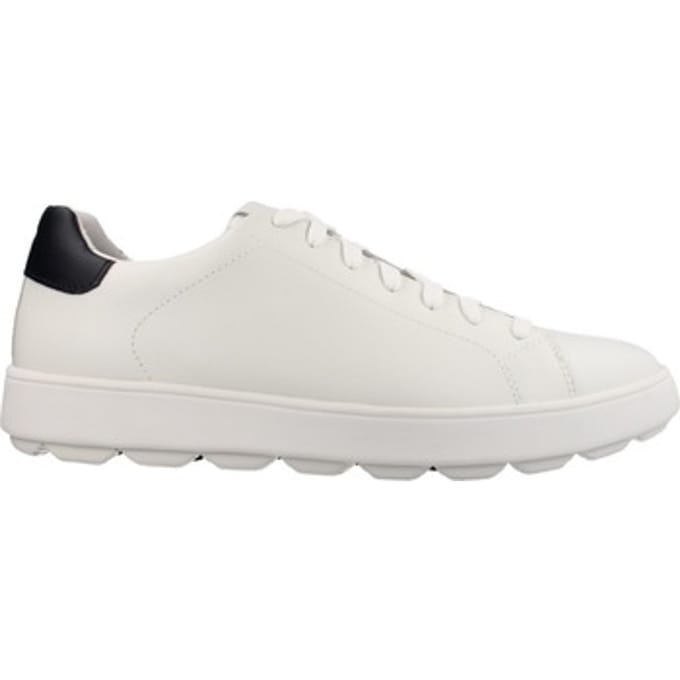 GEOX SPHERICA ECUB-1 HEREN Sneakers - WIT/MARINEBLAUW - Maat 39