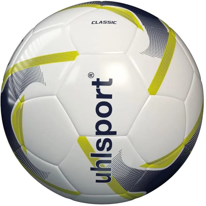 Uhlsport Classic (3) Trainingsbal - Fluogeel / Wit | Maat: 3