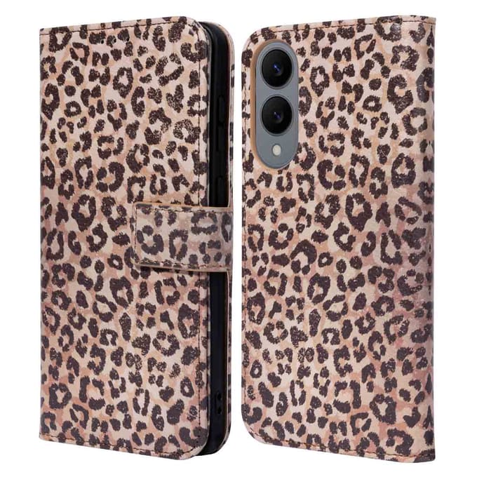 imoshion Design Bookcase voor de Samsung Galaxy S25 Edge - Leopard Mood