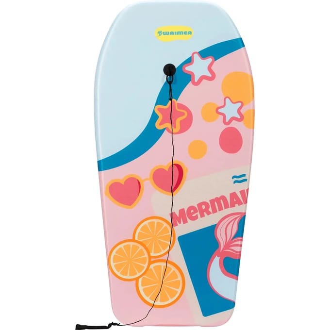 Waimea Bodyboard - Kinderen - Ca. 93 x 48 x 5.2 cm - Met koord
