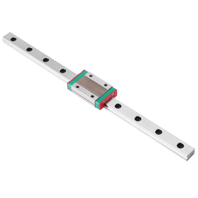 Bloc de guidage linéaire miniature précis pour rail coulissant 250 mm