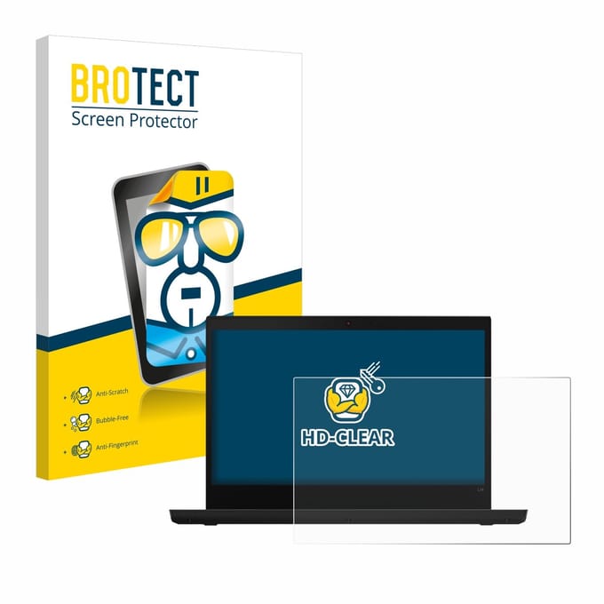 BROTECT - Screenprotector voor Lenovo ThinkPad L14 - Folie Beschermfolie transparant