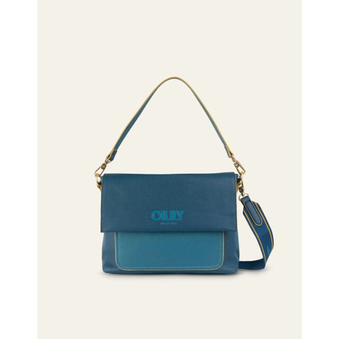 Oilily Sofia - Schoudertas - Dames - Ritssluiting - Verstelbare Schouderband - Blauw - One size