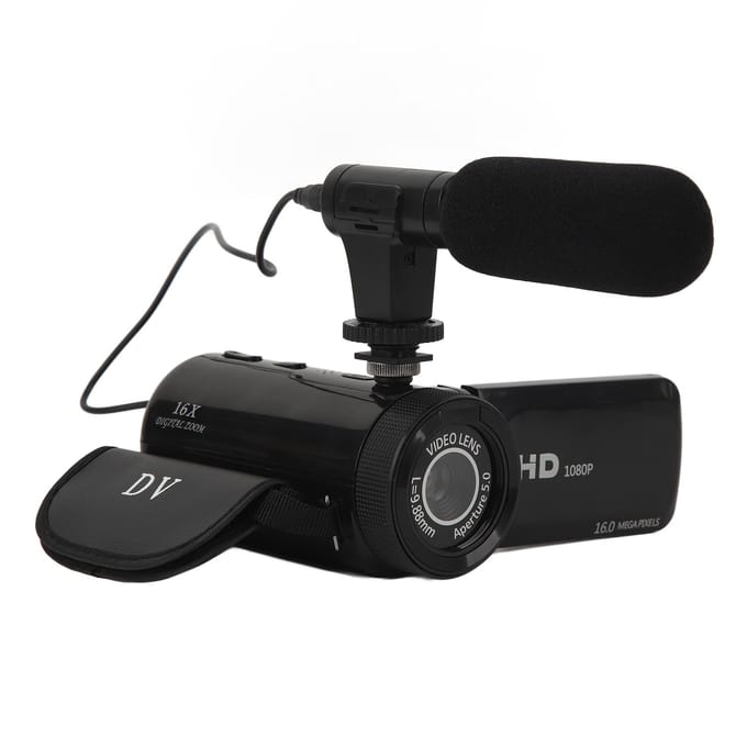 HD 1080P 16MP Draagbare Vlogging Camera Recorder 16X Zoom Digitale Videocamera Camcorder o Video