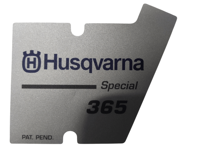 Husqvarna starterkap sticker 365