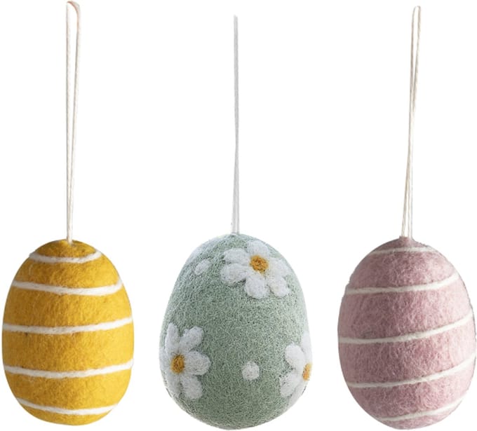 Ginger Ray - Ginger Ray - Paas boomdecoraties gevilte eieren - 3 stuks