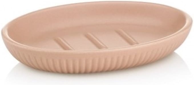 Zeephouder, 13.5 x 9.5 cm, Keramiek, Cloud Pink - Kela | Adele
