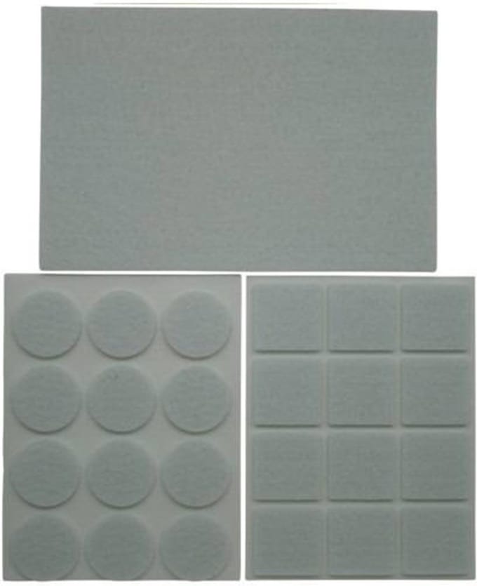 Benson Antikrasvilt - Wit - Diverse maten - 25 stuks - Extra sterk klevend vermogen