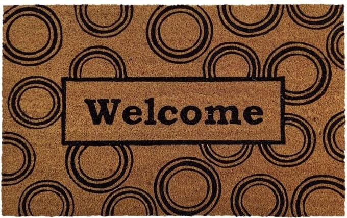 Kokosmat Welcome - Deurmat 40x60 cm